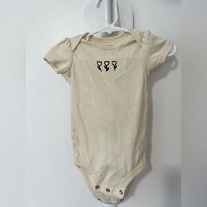 Carters baby girl flower onesie